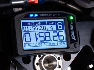 Starlane Corsaro-II R Race GPS Lap Timer (Position Logger / Lean Angle): MOTO-D Racing