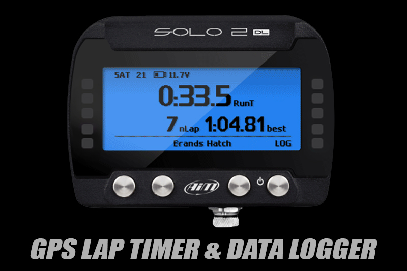 AiM Solo 2 DL GPS Lap Timer and Data Logger