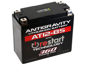 Antigravity AT12-BS Re-Start Lithium Motorcycle Battery (360 CCA)