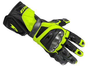 Gimoto GP6 Race Gloves Hi-Viz/Black: MOTO-D Racing